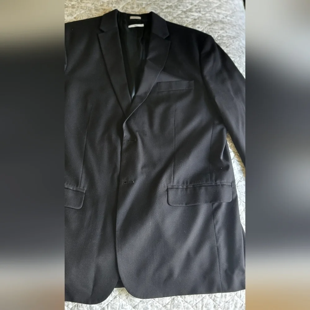 Calvin Klein Slim FIt Men's Black Blazer Sz XL